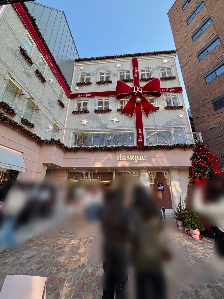 韓国・ソンス「dasique」昼間の光景