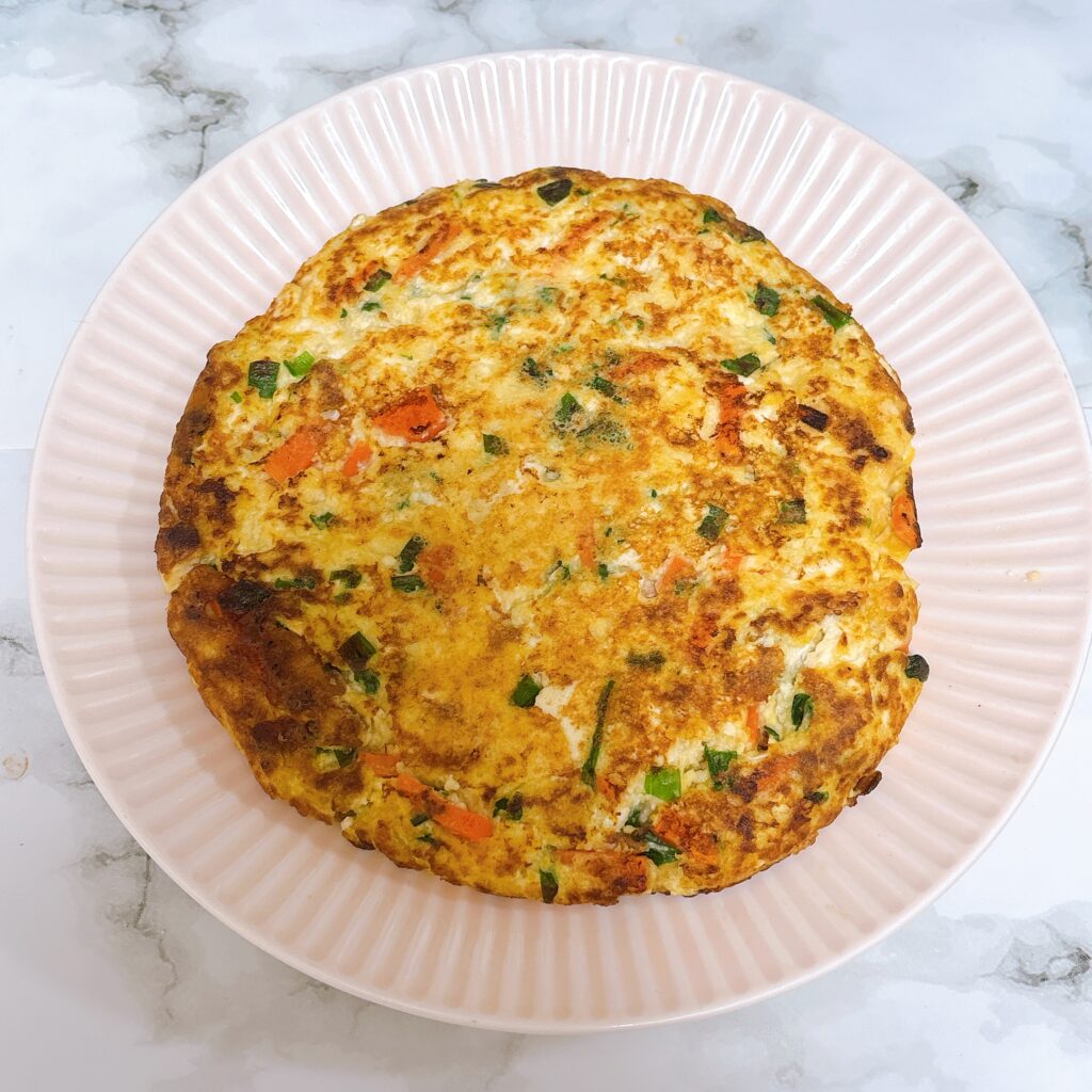 【レシピ】豆腐で作るヘルシーチヂミ